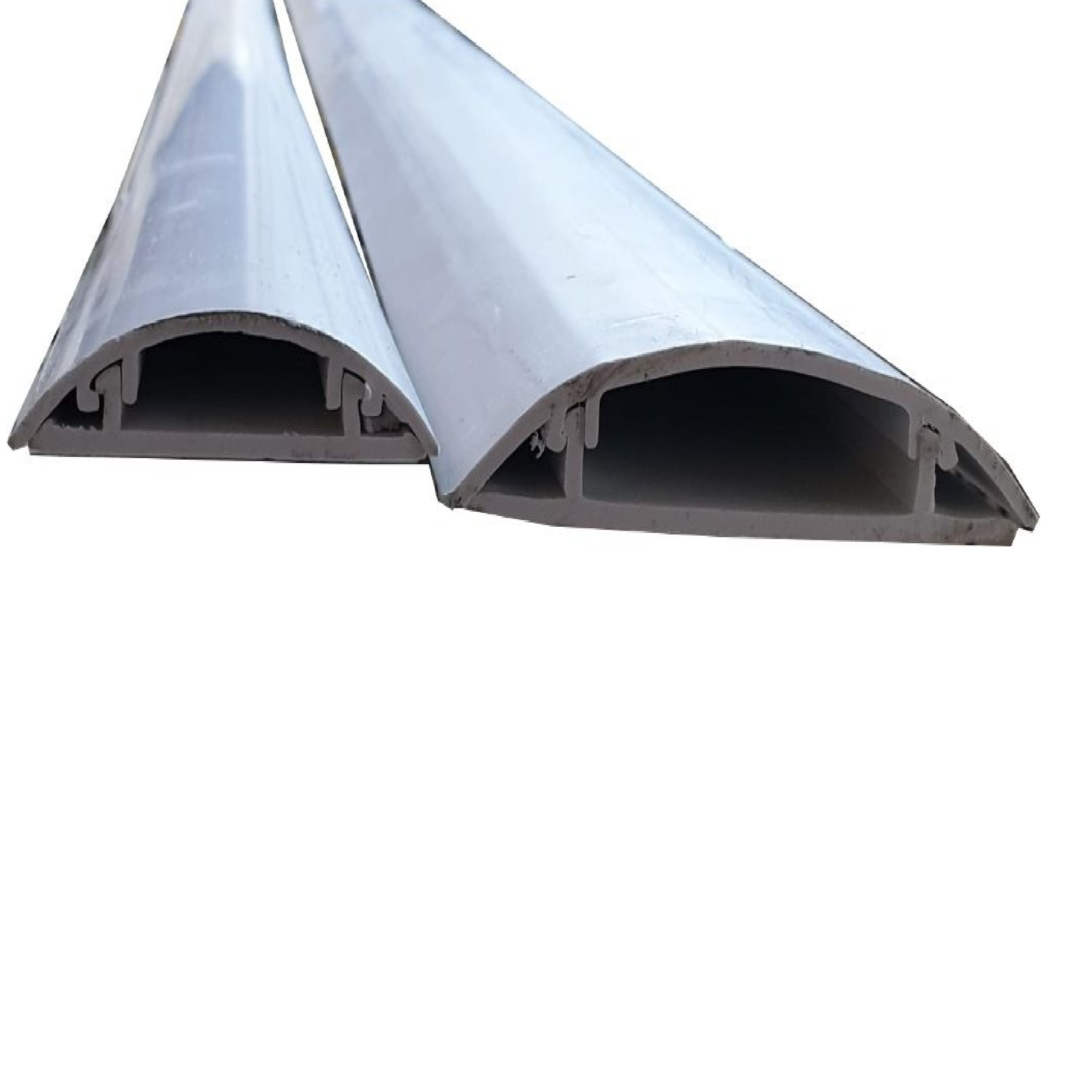 uPVC Half Moon Shaped Floor Trunking